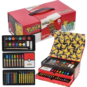 Pokémon-kleurendoos met lade