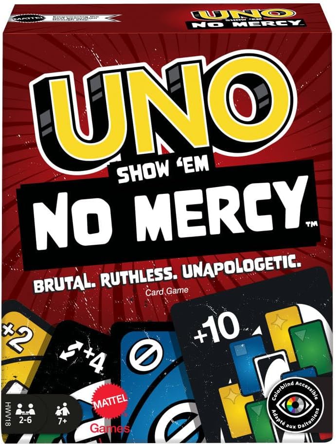 Mattel Games UNO Show ‘em No Mercy-kaartspel