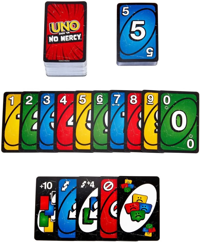 Mattel Games UNO Show ‘em No Mercy-kaartspel - Image 6