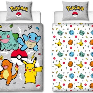 Pokémon dekbedovertrekset - 140x200 cm