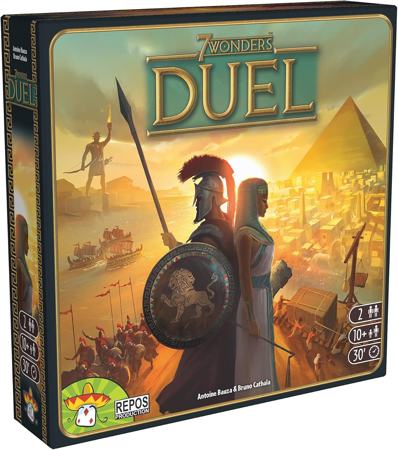 Asmodee 7 Wonders Duel bordspel BASISSPEL