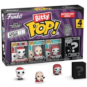 Funko Bitty POP! TNBC Santa Jack Skellington 4-pack