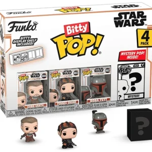 Bitty POP! Mandalorian Marshal 4-pack 9,5x14cm
