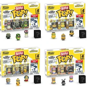 Funko Bitty POP! Minions 4 assortiment in display